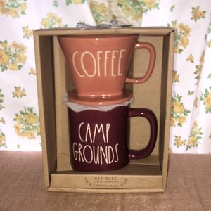 Rae Dunn camping coffee